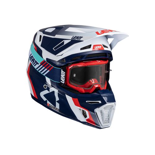 Kit Casco Moto ADV 9.5 Multimodal Con Antiparra 4.5 Iriz V25
