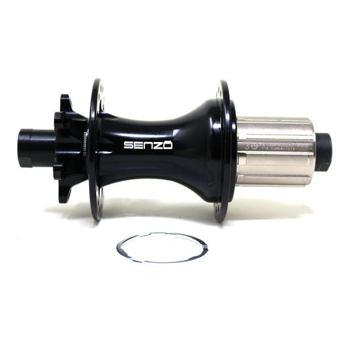 【mmm05】速達 Maza 12x148mm 32H HG 12V Disco 6P Aluminio Senzo / ExtremeZone Cycles