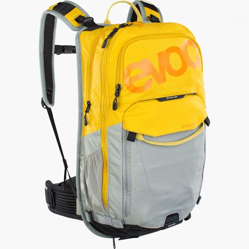 Mochila Trail Pro SS22 Gris/Amarillo