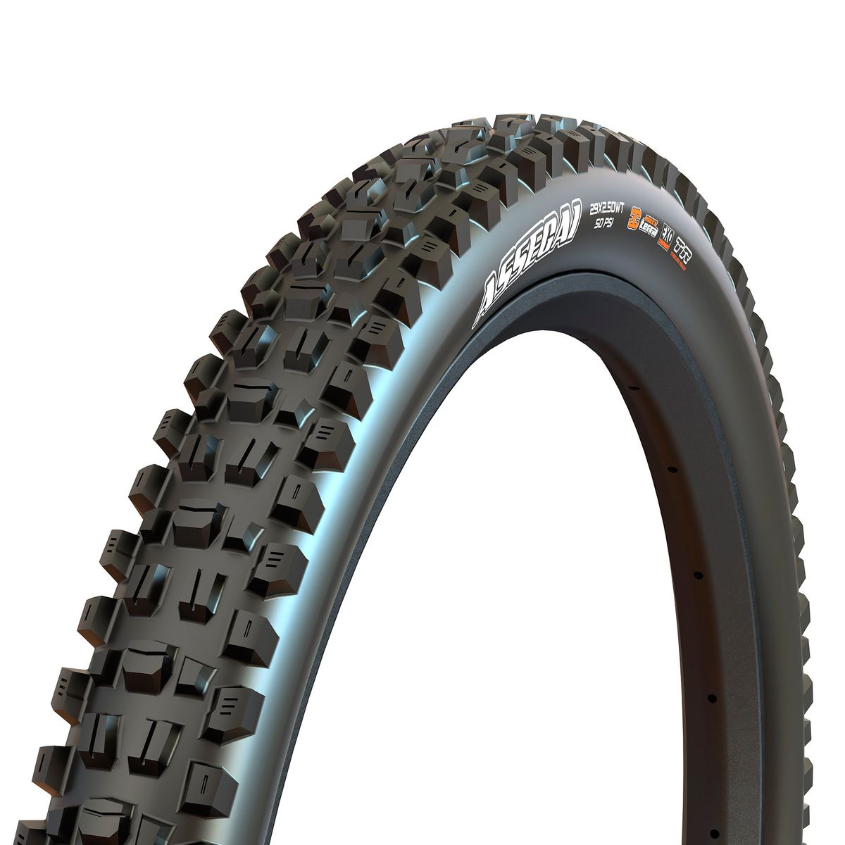 Neumático Assegai 29 2.5 WT Plegable 3CG TR DH Maxxis Neumático Assegai 29 2.5 WT Plegable 3CG TR DH Maxxis