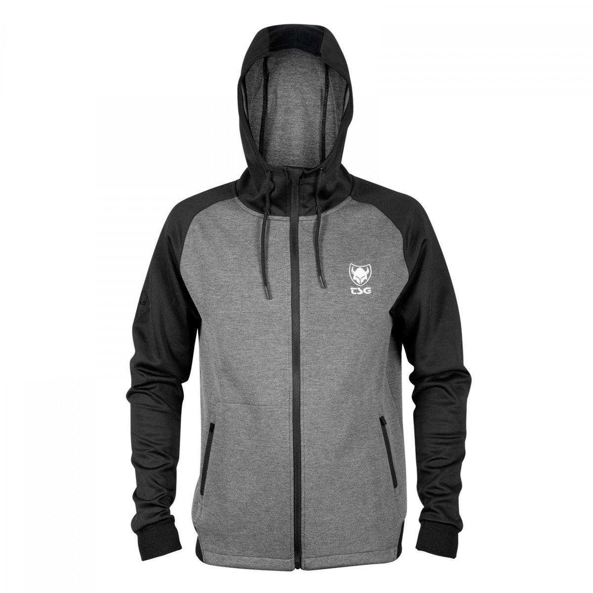 Hummel ZIP HOODIE - Sudadera con cremallera - black/negro 