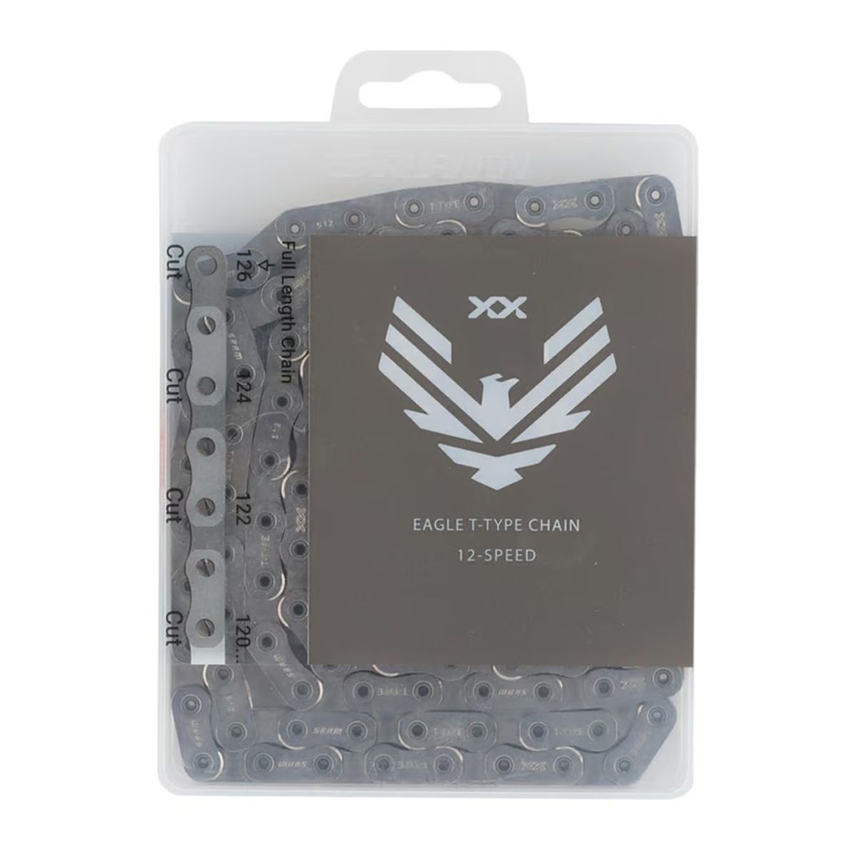 Cadena Eagle XX A1 T-Type Flattop HollowPin 126 Links SRAM