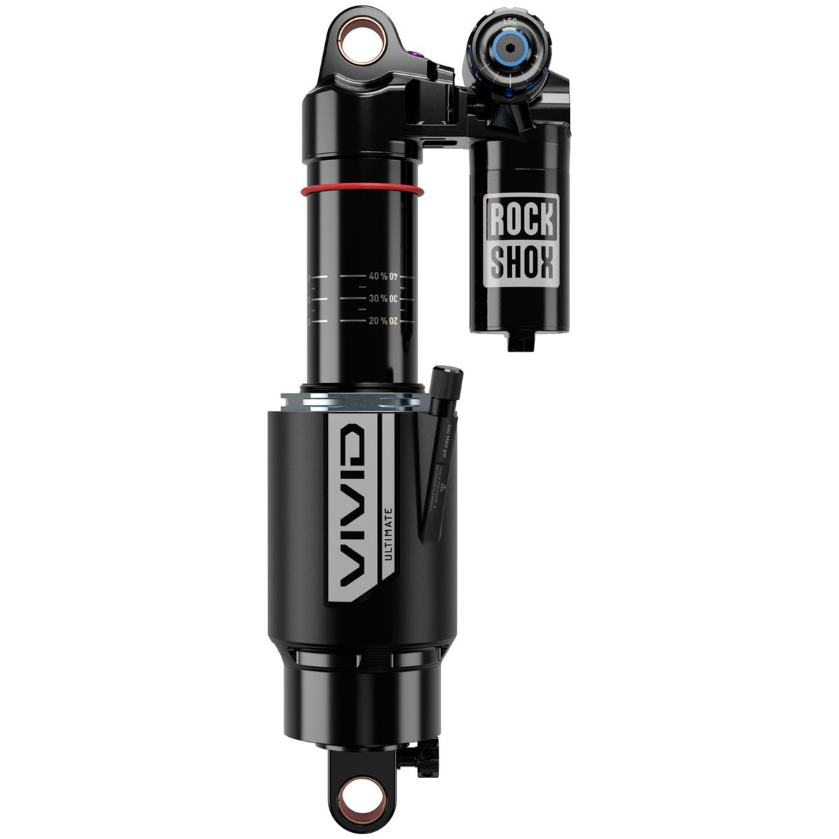 Shock Vivid Ultimate RC2T Air Loc C1 210x55mm Estándar RockShox