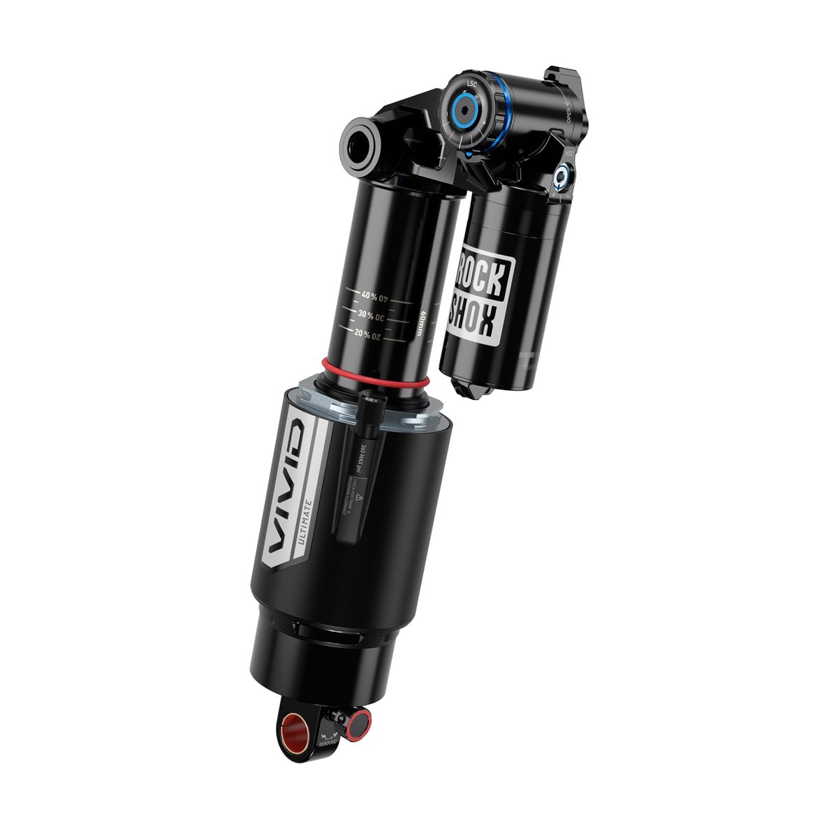Shock Vivid Ultimate RC2T Air Loc C1 205mm Estándar Trunnion