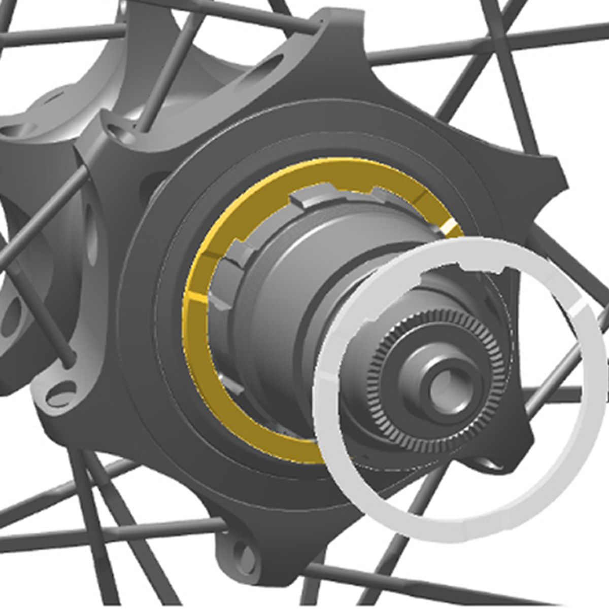 Rueda 1Zero Hitop SW A1 Centerlock TL 29