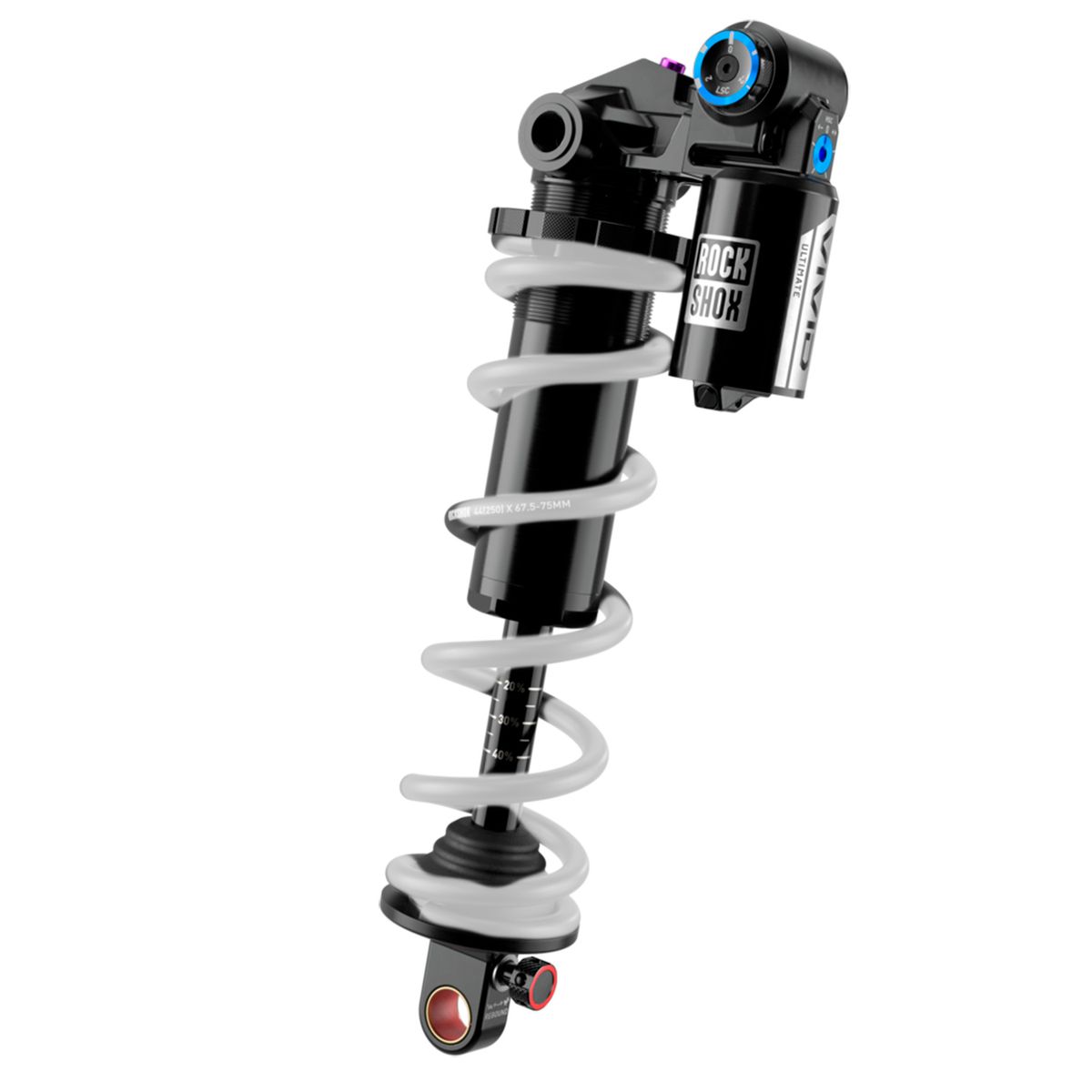 Shock Vivid Ultimate DH RC2 Coil D1 225mm Estándar Trunnion